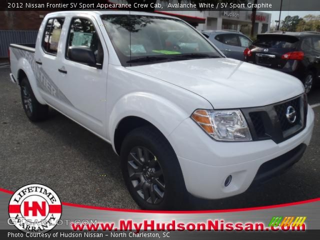 2012 Nissan Frontier SV Sport Appearance Crew Cab in Avalanche White