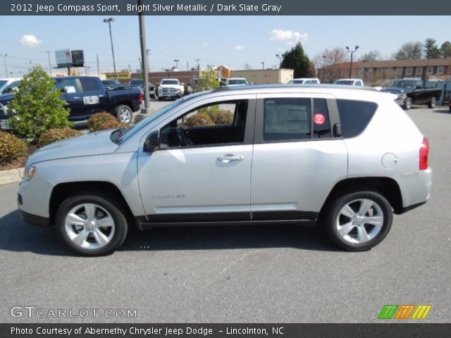 2012 Jeep Compass Sport in Bright Silver Metallic