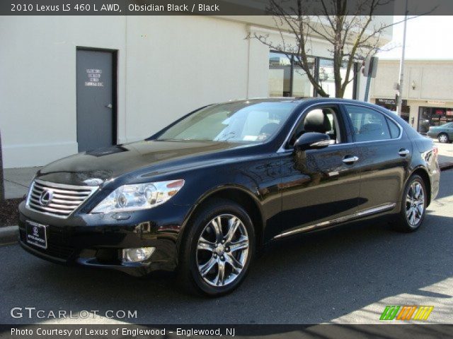 2010 Lexus LS 460 L AWD in Obsidian Black