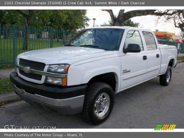 2003 Chevrolet Silverado 2500HD LS Crew Cab 4x4 in Summit White