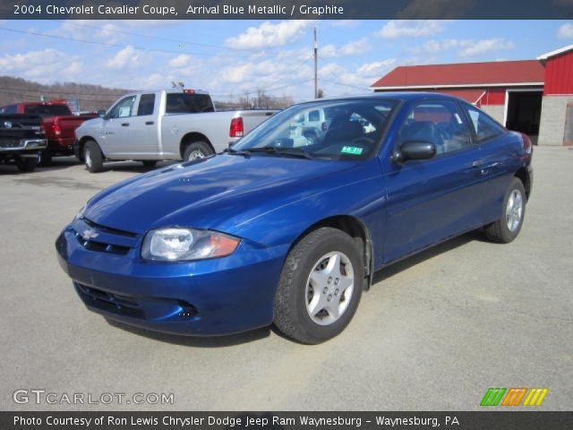 2004 Chevrolet Cavalier Coupe in Arrival Blue Metallic