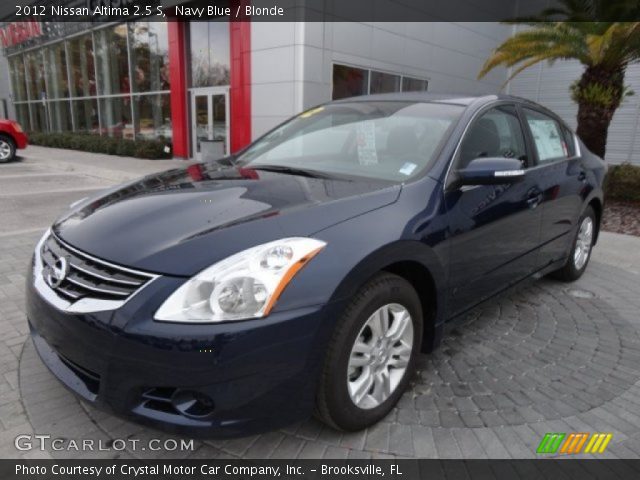 2012 Nissan Altima 2.5 S in Navy Blue