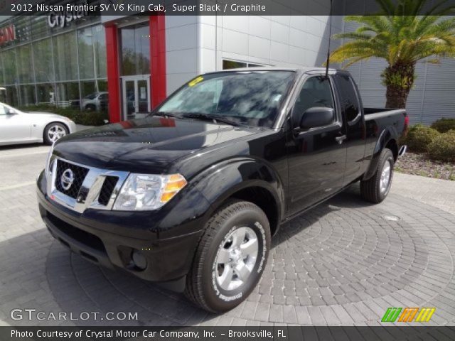 2012 Nissan Frontier SV V6 King Cab in Super Black