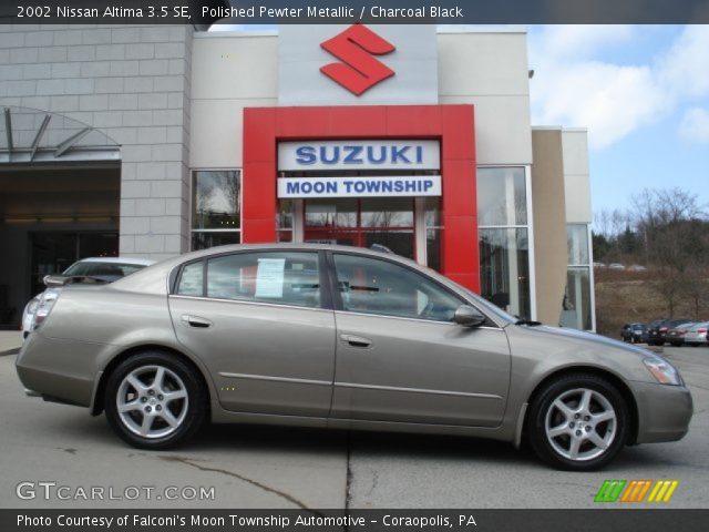2002 Nissan Altima 3.5 SE in Polished Pewter Metallic