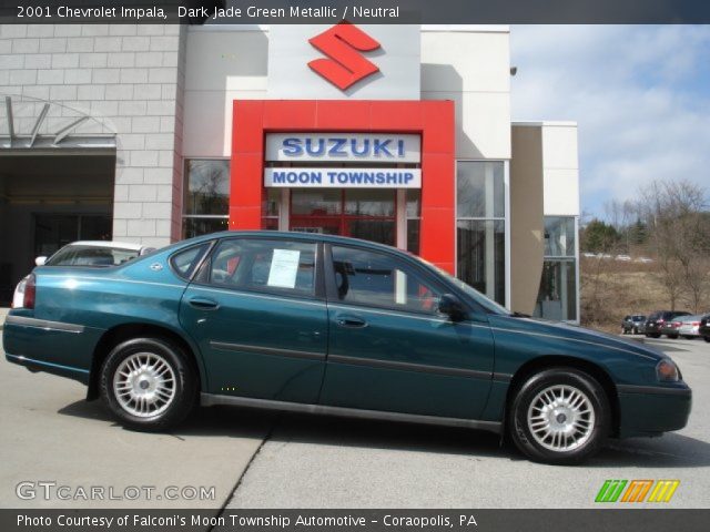 2001 Chevrolet Impala  in Dark Jade Green Metallic