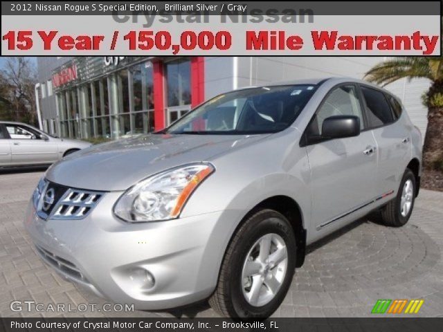 2012 Nissan Rogue S Special Edition in Brilliant Silver