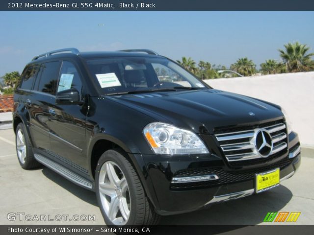 2012 Mercedes-Benz GL 550 4Matic in Black