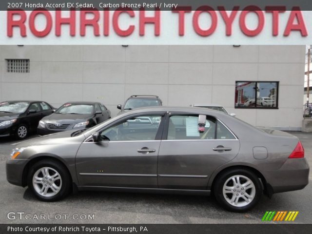 2007 Honda Accord EX Sedan in Carbon Bronze Pearl