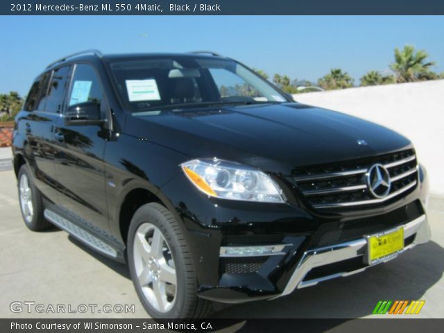 2012 Mercedes-Benz ML 550 4Matic in Black