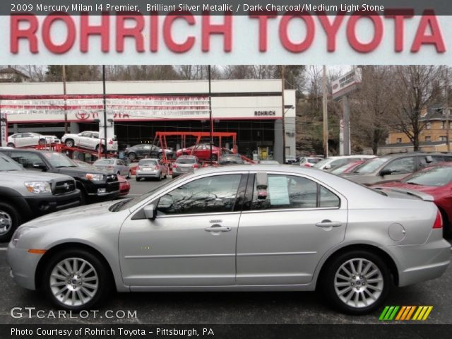 2009 Mercury Milan I4 Premier in Brilliant Silver Metallic