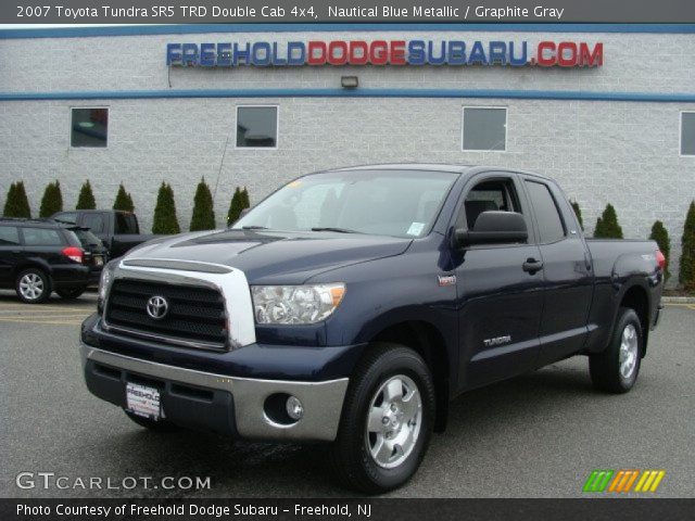 2007 Toyota Tundra SR5 TRD Double Cab 4x4 in Nautical Blue Metallic