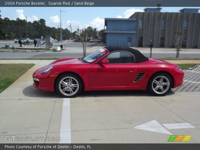 2009 Porsche Boxster  in Guards Red