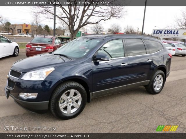 2012 Chevrolet Traverse LT AWD in Dark Blue Metallic