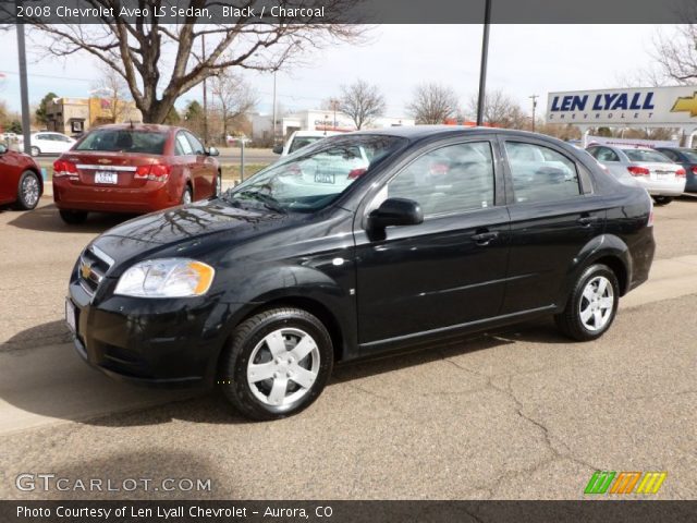 2008 Chevrolet Aveo LS Sedan in Black