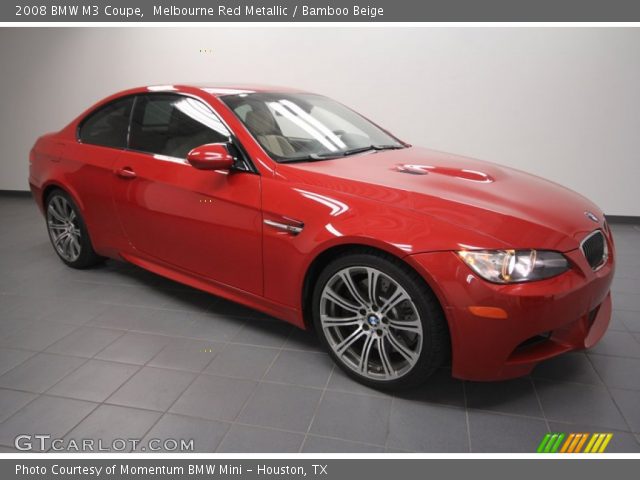 2008 BMW M3 Coupe in Melbourne Red Metallic