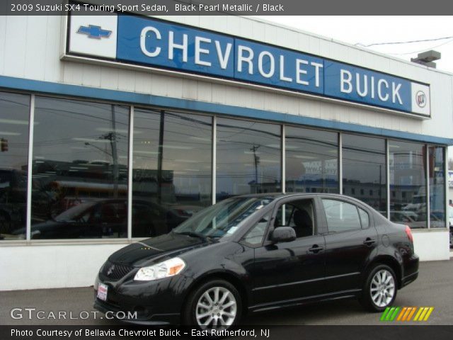 2009 Suzuki SX4 Touring Sport Sedan in Black Pearl Metallic