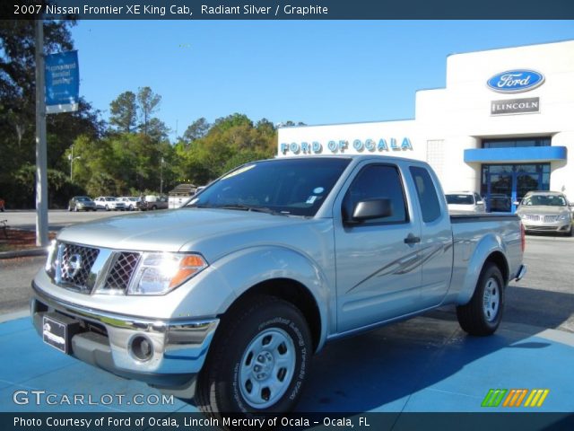 2007 Nissan Frontier XE King Cab in Radiant Silver