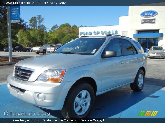 2008 Kia Sorento LX in Bright Silver