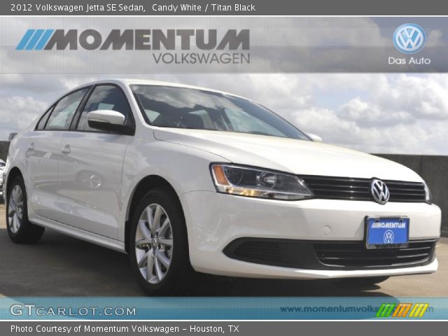 2012 Volkswagen Jetta SE Sedan in Candy White