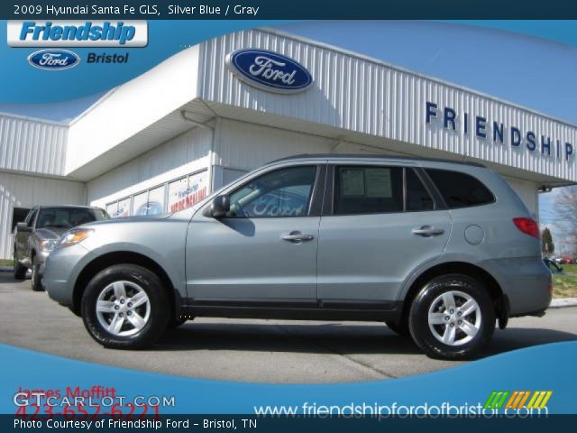 2009 Hyundai Santa Fe GLS in Silver Blue