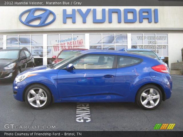 2012 Hyundai Veloster  in Marathon Blue