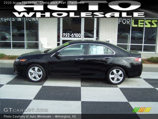 2010 Acura TSX Sedan in Crystal Black Pearl