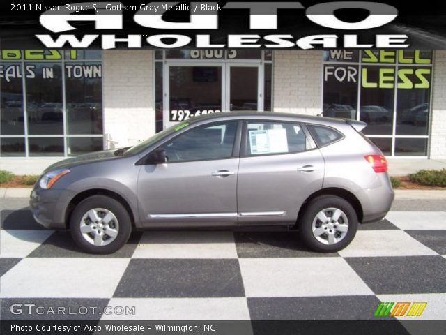 2011 Nissan Rogue S in Gotham Gray Metallic