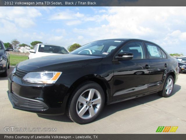 2012 Volkswagen Jetta TDI Sedan in Black