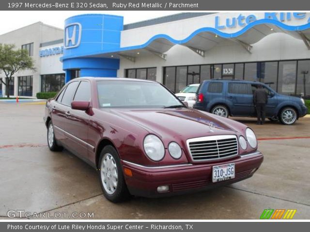 1997 Mercedes-Benz E 320 Sedan in Ruby Red Metallic