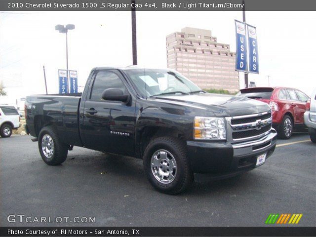 2010 Chevrolet Silverado 1500 LS Regular Cab 4x4 in Black