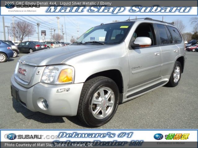 2005 GMC Envoy Denali 4x4 in Liquid Silver Metallic