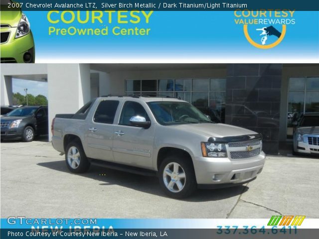 2007 Chevrolet Avalanche LTZ in Silver Birch Metallic