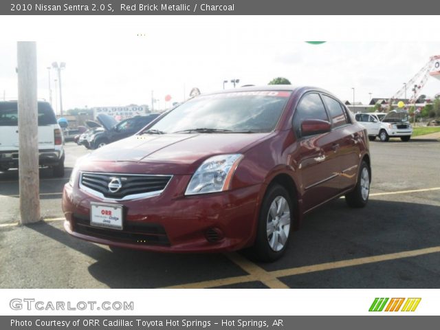 2010 Nissan Sentra 2.0 S in Red Brick Metallic