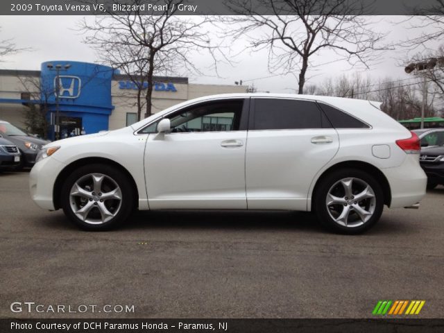 2009 Toyota Venza V6 in Blizzard Pearl