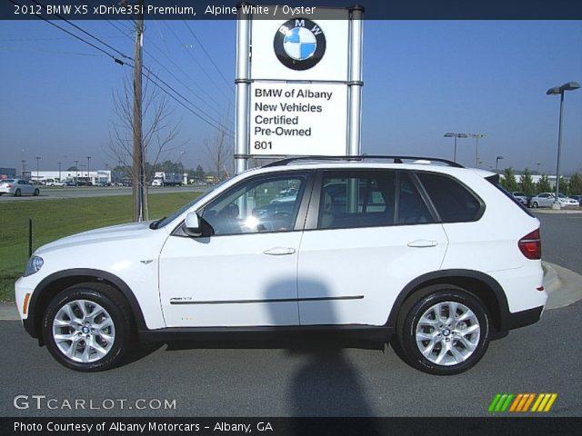 2012 BMW X5 xDrive35i Premium in Alpine White