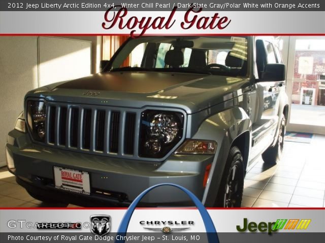 2012 Jeep Liberty Arctic Edition 4x4 in Winter Chill Pearl