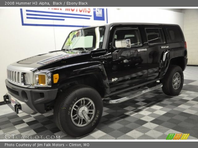 2008 Hummer H3 Alpha in Black