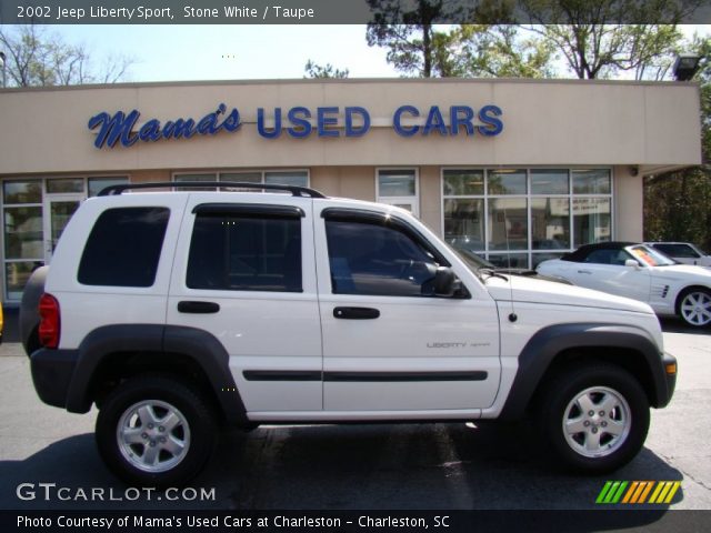2002 Jeep Liberty Sport in Stone White