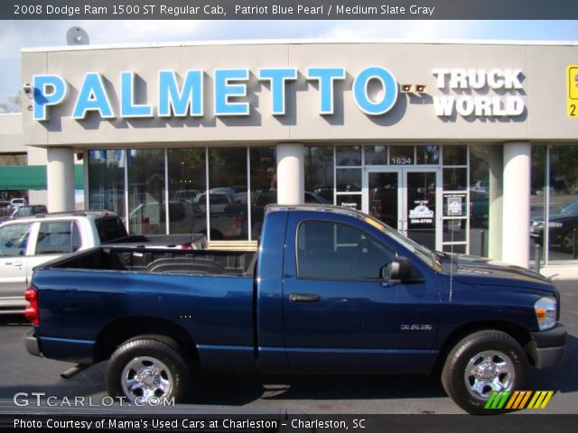 2008 Dodge Ram 1500 ST Regular Cab in Patriot Blue Pearl