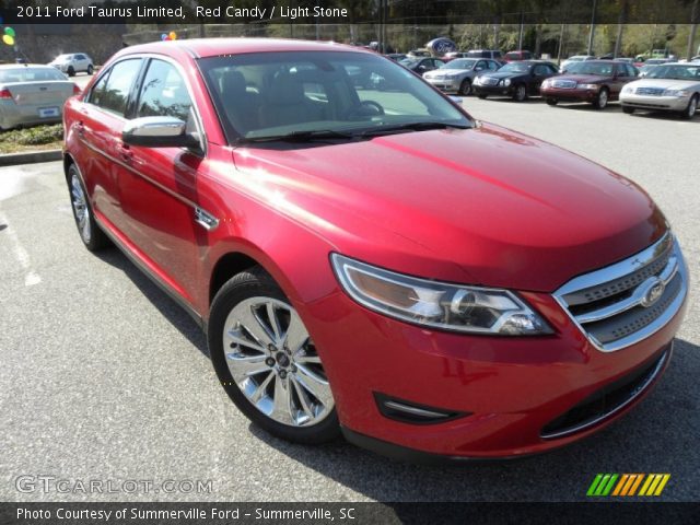 2011 Ford Taurus Limited in Red Candy