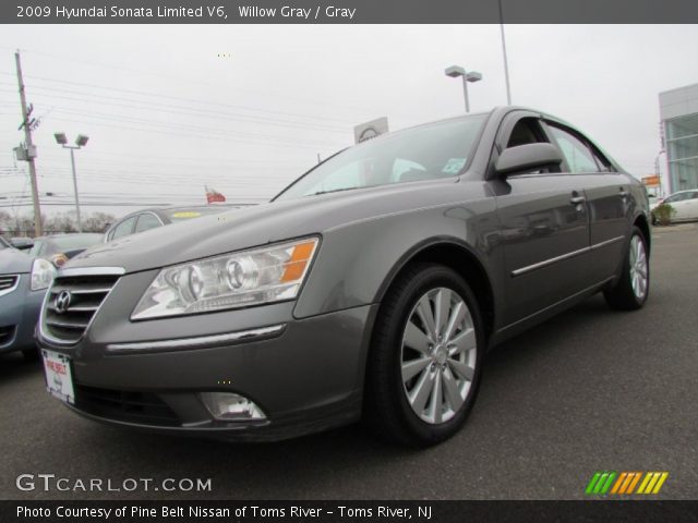 2009 Hyundai Sonata Limited V6 in Willow Gray