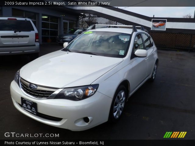 2009 Subaru Impreza 2.5i Wagon in Satin White Pearl