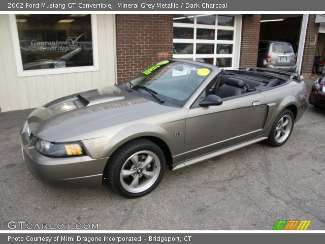 2002 Ford Mustang GT Convertible in Mineral Grey Metallic