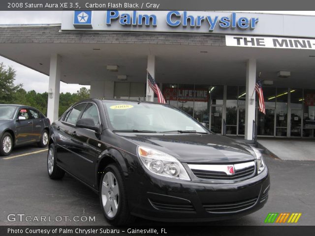 2008 Saturn Aura XE 3.5 in Carbon Flash Black