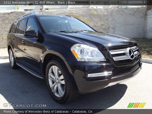 2012 Mercedes-Benz GL 450 4Matic in Black