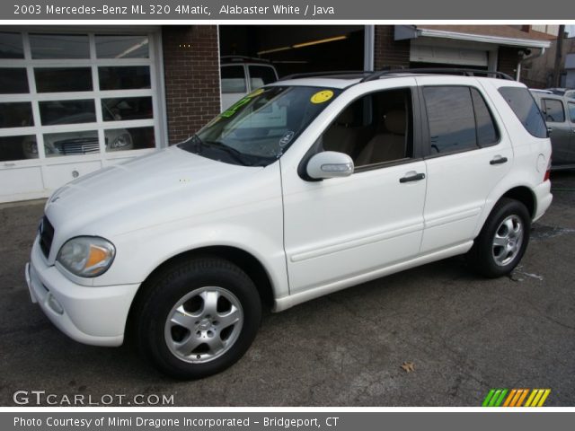 2003 Mercedes-Benz ML 320 4Matic in Alabaster White