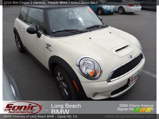 2010 Mini Cooper S Hardtop in Pepper White