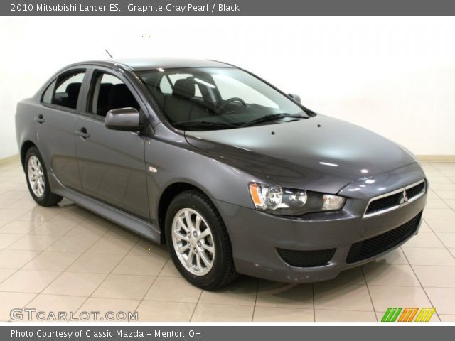 2010 Mitsubishi Lancer ES in Graphite Gray Pearl