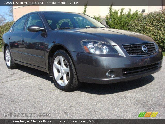 2006 Nissan Altima 3.5 SE in Smoke Metallic