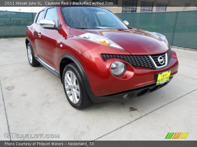 2011 Nissan Juke SL in Cayenne Red